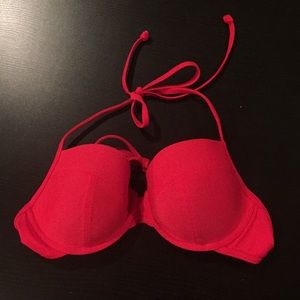 Red Old Navy Bathing Suit top